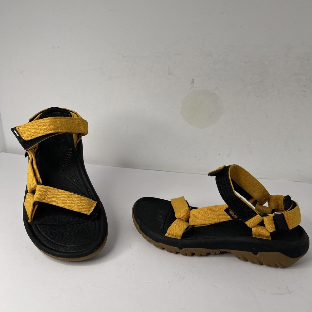 Teva Yellow and Black Outdoor Sport Sandals